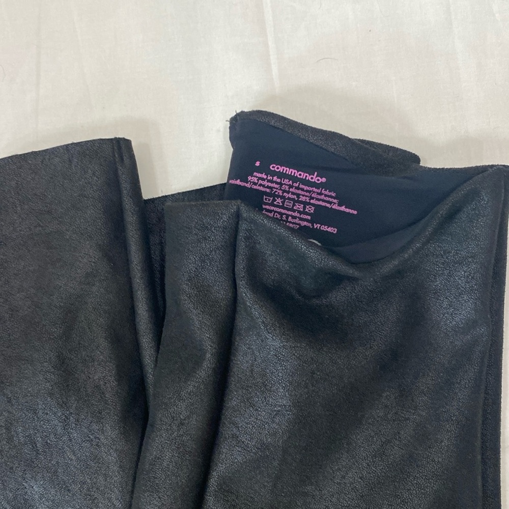 Commando faux suede leggings size S